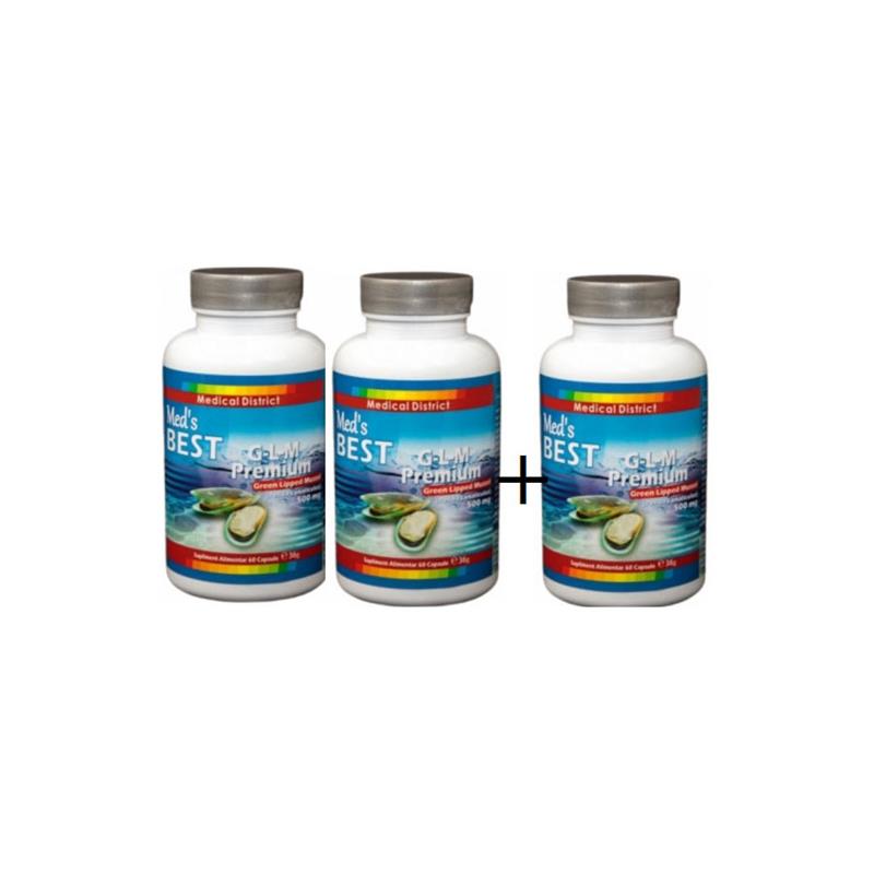 G-L-M Premium 500mg Medical District 3X 60cps