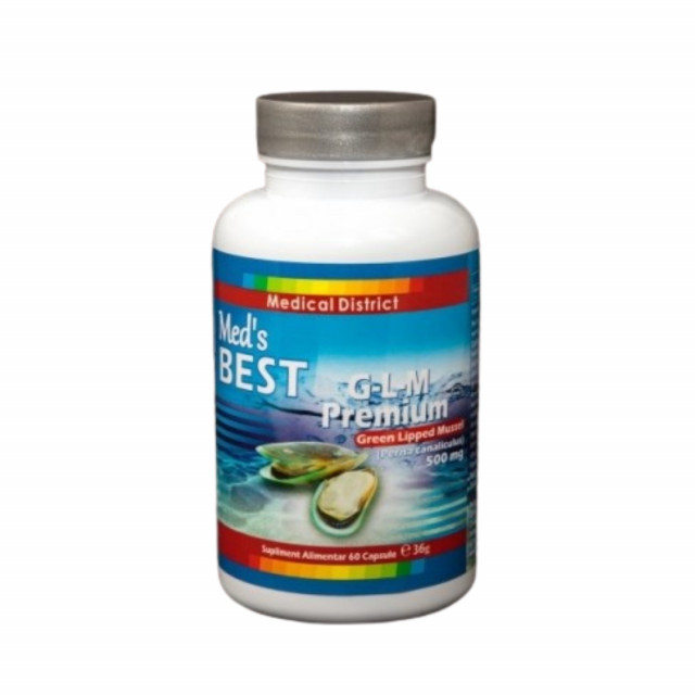 G-L-M Premium 500mg Medical District 60cps