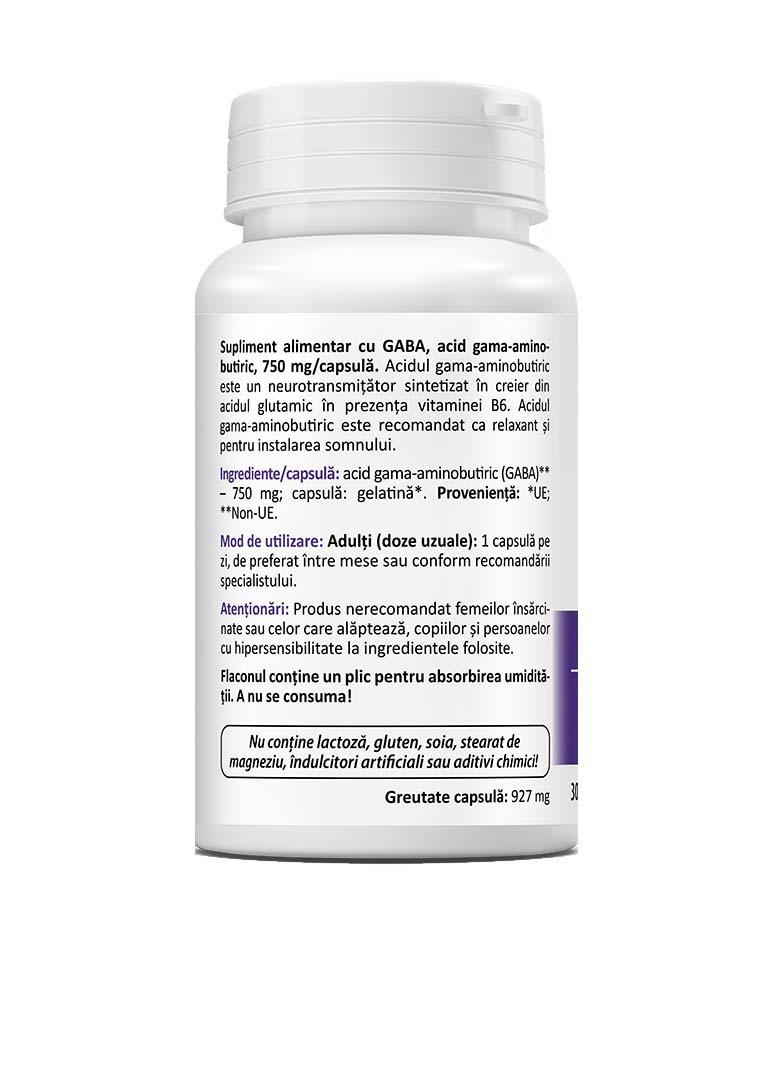 Gaba 750 miligrame 30 capsule Zenyth