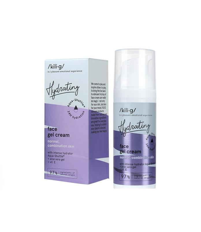 Gel-Crema Intens Hidratant pentru Ten Normal si Mixt 50 mililitri Kilig