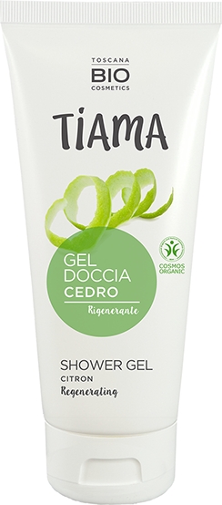 Gel de Dus cu Lamai Salbatic Bio 200ml Tiama