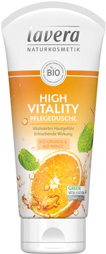 Gel de Dus High Vitality Bio 200ml Lavera
