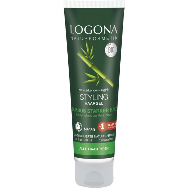 Gel de Par pentru Fixare cu Bambus Bio 50gr Logona
