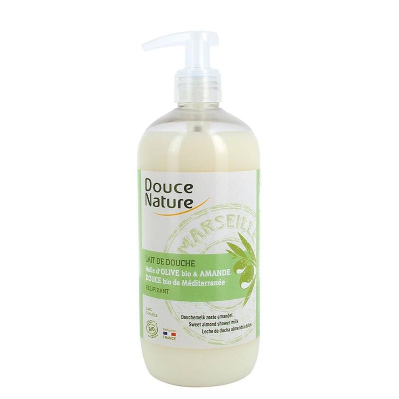 Gel Dus Bio Hranitor cu Sapun de Marsilia si Migdale Dulci Douce Nature 500ml