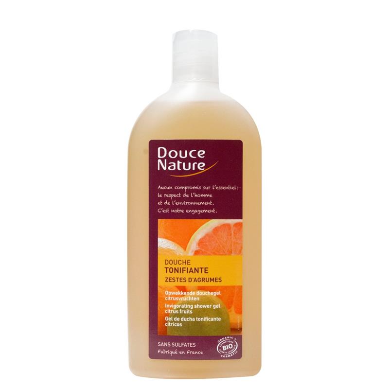 Gel Dus Bio Tonifiant cu Citrice Douce Nature 300ml