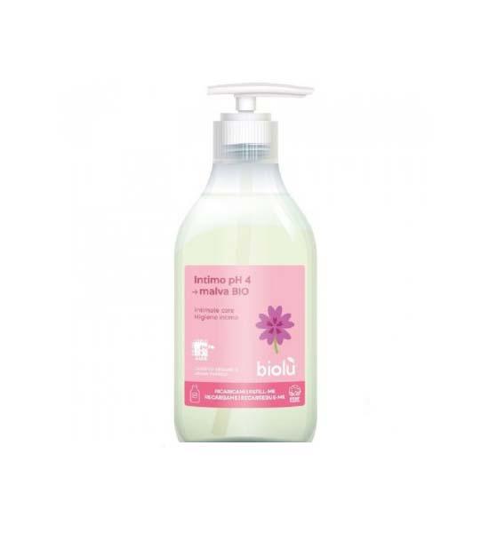 Gel Ecologic pentru Igiena Intima cu Eucalipt si Nalba 250 mililitri Biolu