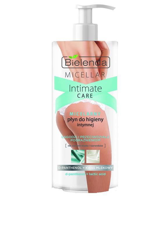 Gel Micelar pentru Igiena Intima cu D-Panthenol si Acid Lactic 300ml Bielenda