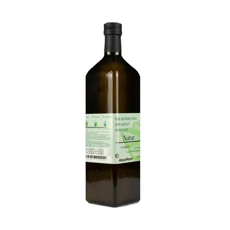 Gel Organic de Aloe Vera Natur 1L Aghoras