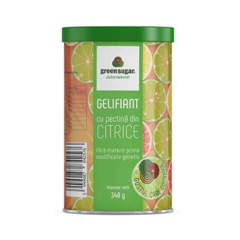 Gelifiat cu Pectina din Citrice Green Sugar 340 grame Remedia