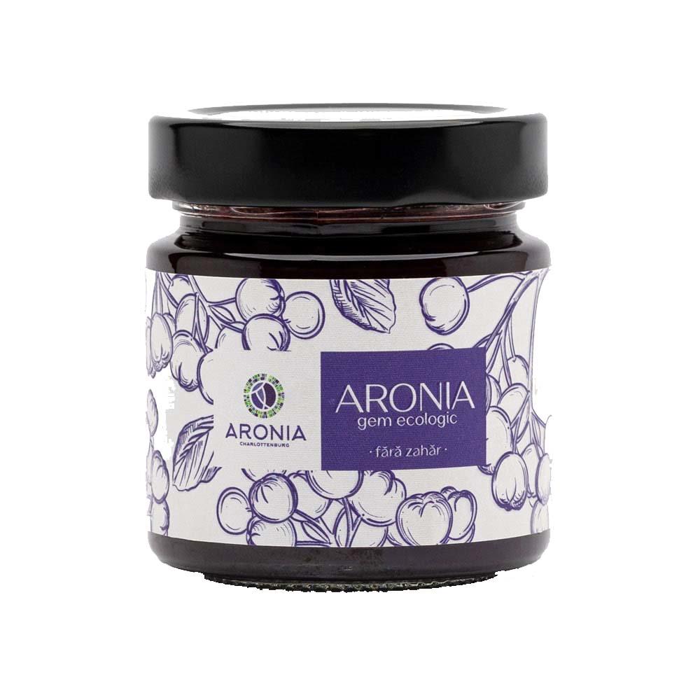 Gem Ecologic de Aronia Fara Zahar 200 grame Aronia Charlottenburg