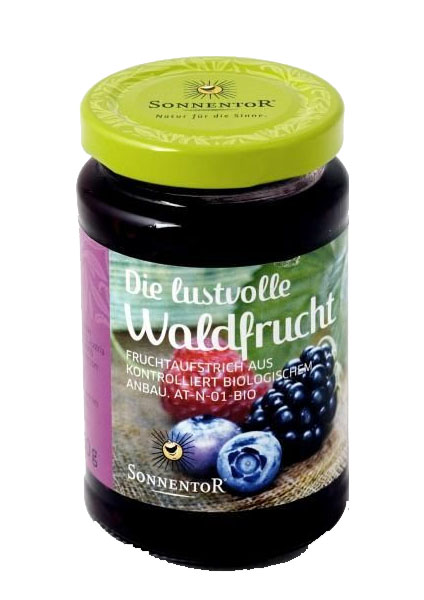 Gem Fructe de Padure Fara Zahar Bio 250gr Sonnentor