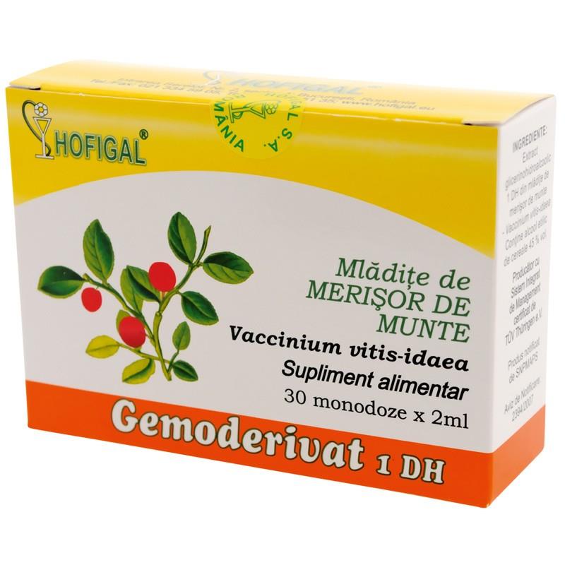Gemoderivat din Merisor de Munte Hofigal 30mdz