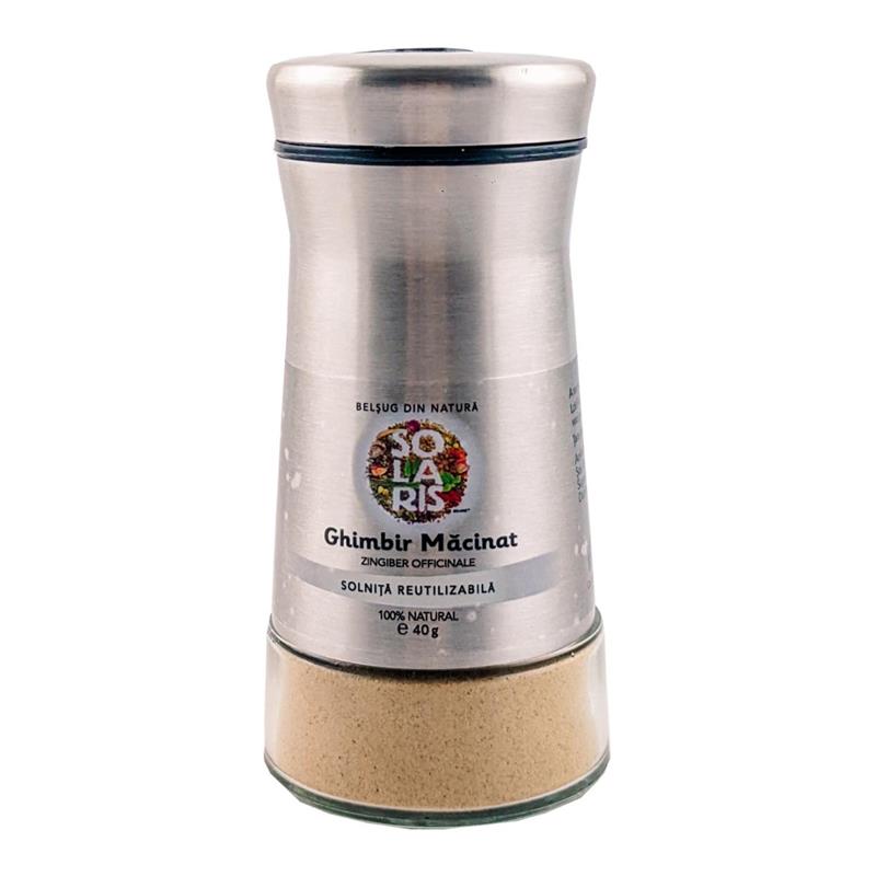 Ghimbir Macinat Solnita Reutilizabila 40 grame Solaris