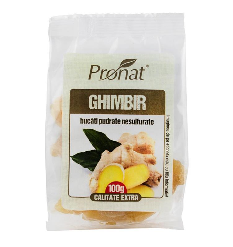 Ghimbir Pudrat Bucati Pronat 100gr