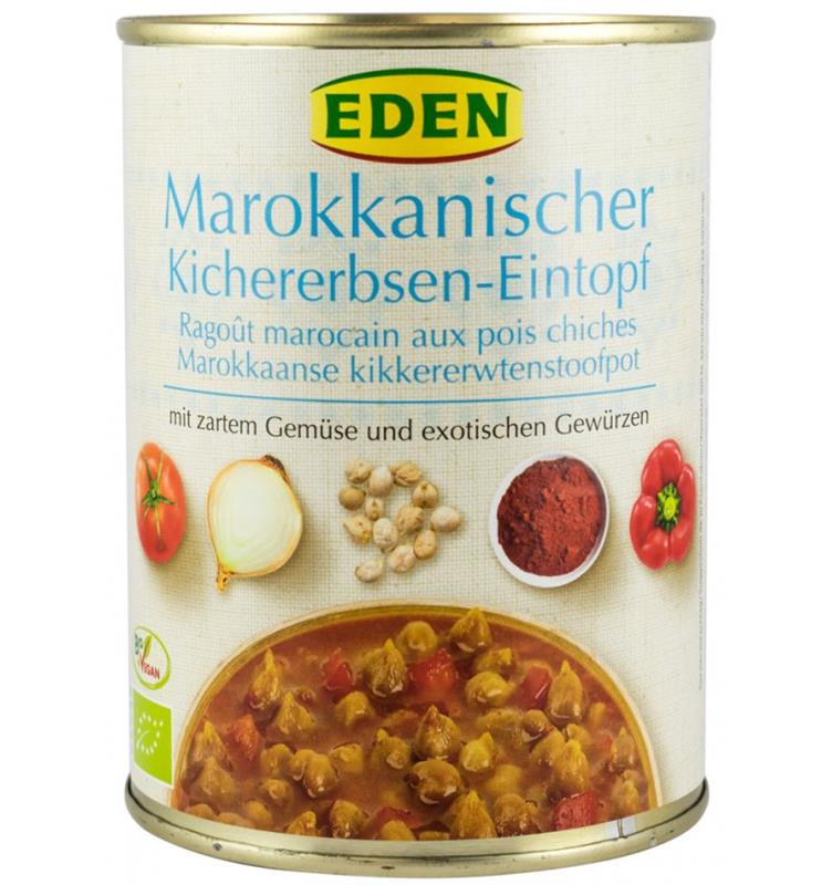 Ghiveci Marocan de Naut Bio 560gr Eden