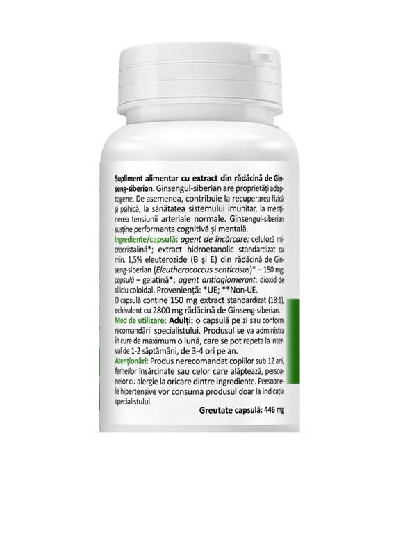 Ginseng Siberian 30 capsule Zenyth