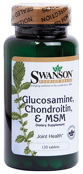 Glucosamina Condroitina MSM Swanson Vitaking 120cpr