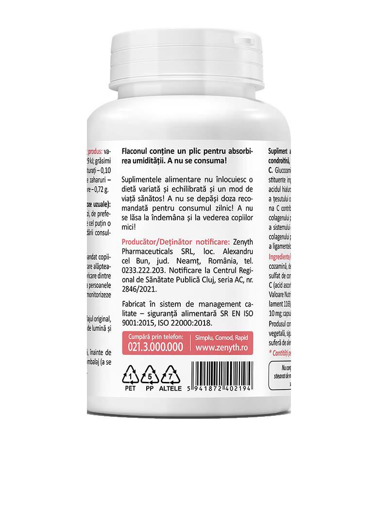 Glucosamine Chondroitin Hyaluronic Acid 60 capsule Zenyth