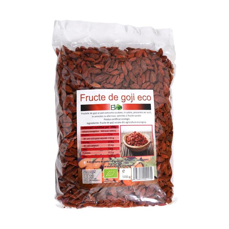 Goji Premium Extra Bio 500 grame Deco Italia