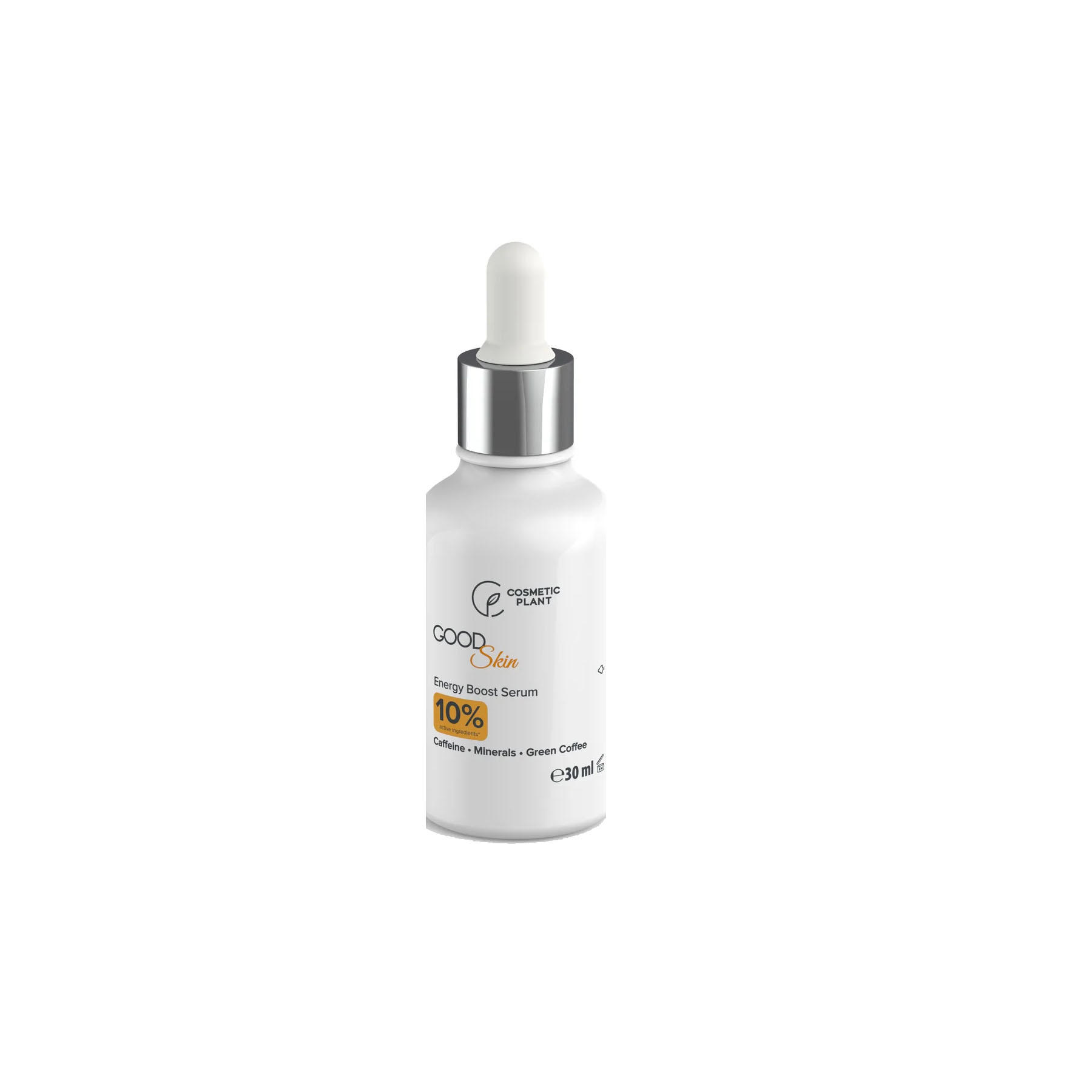 Good Skin Energy Boost Serum cu Cafeina, Minerale si Cafea Verde 30 mililitri Cosmetic Plant