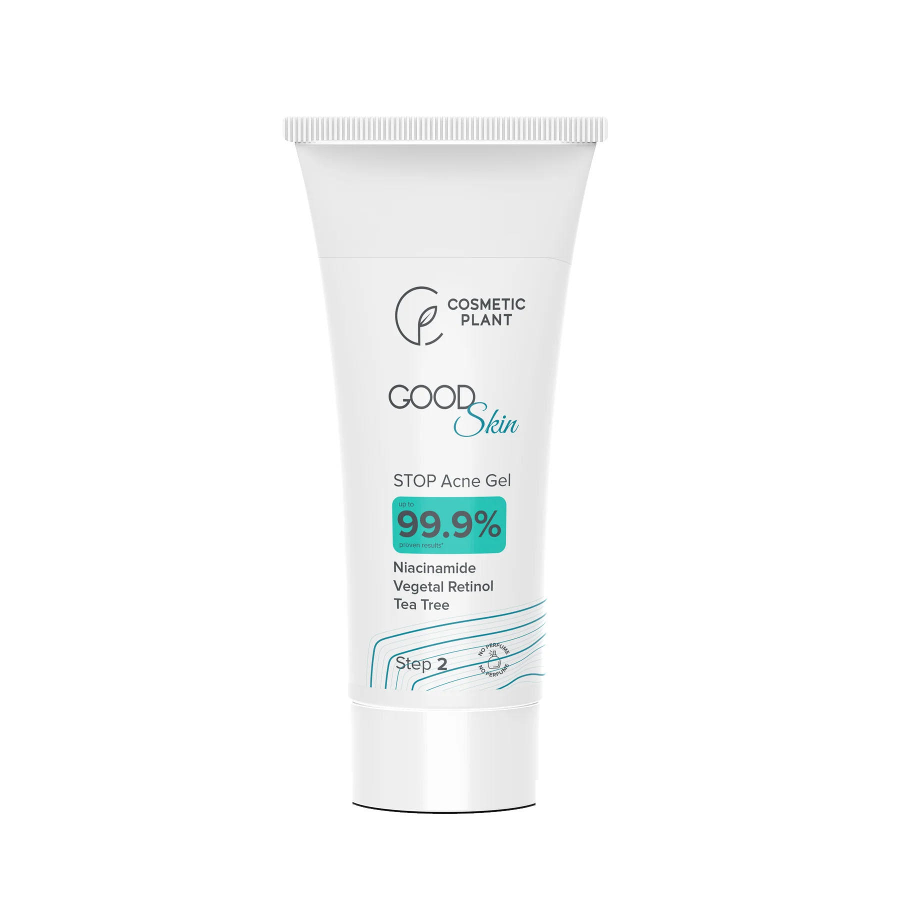 Good Skin Stop Acne Gel cu Niacinamida Vegetal Retinol si Tee Trea Oil 30 mililitri Cosmetic Plant