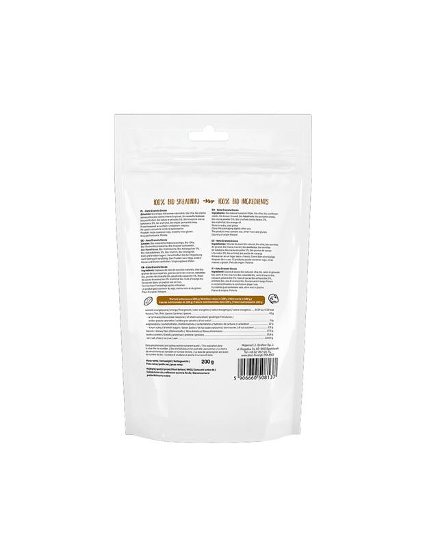 Granola cu Cacao Keto Bio 200 grame Diet Food