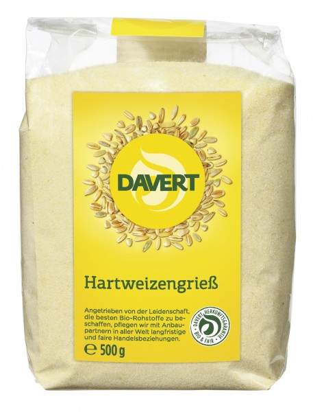 Gris din Grau Dur Bio 500gr Davert