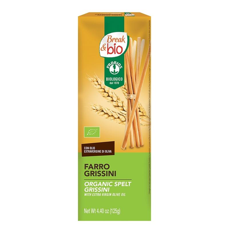 Grisine Bio din Spelt cu Ulei Masline Probios 125gr