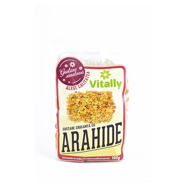 Gustare Crocanta cu Arahide 100gr Vitally