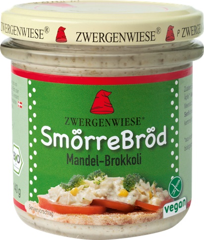 Gustare cu Migdale si Brocoli Fara Gluten Bio 140gr Zwergenwiese