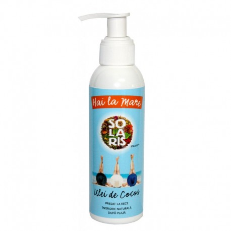 Hai la Mare Ulei de Cocos Presat la Rece Solaris 150ml