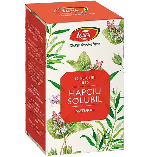 Hapciu Raceala si Gripa Solubil Fares 12pl