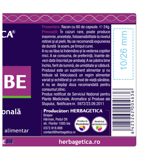 Happy Vibe 60 capsule Herbagetica