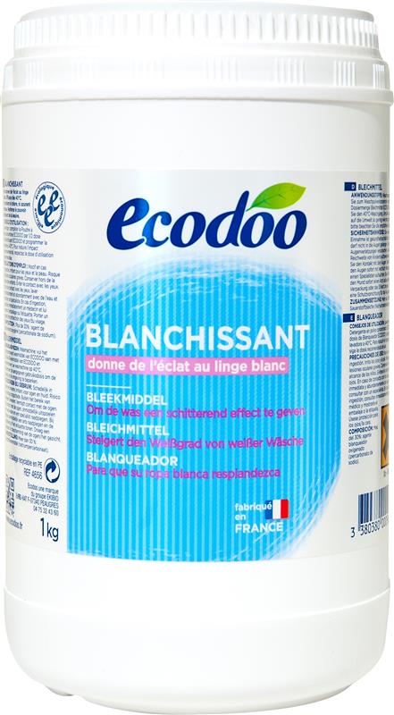 Inalbitor Pudra pentru Rufe Mai Albe Ecodoo 1kg