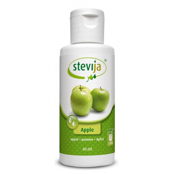 Indulcitor din Stevie cu Aroma Naturala din Mere Stevija 40ml