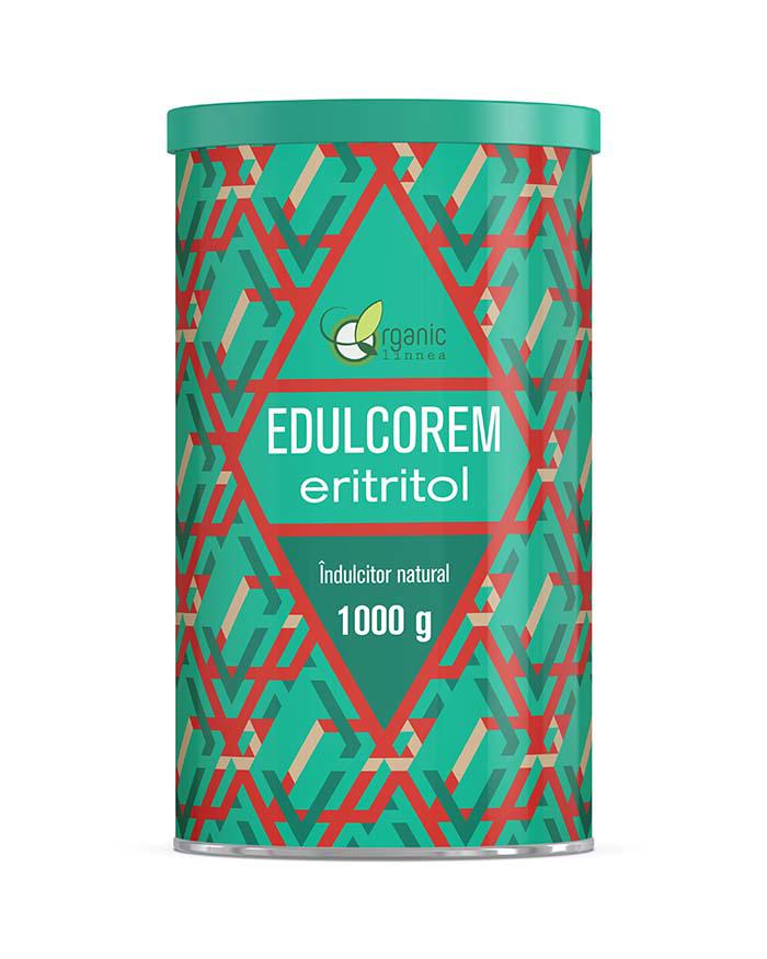Indulcitor Natural Edulcorem Eritritol Organic Linea 1000 grame Remedia