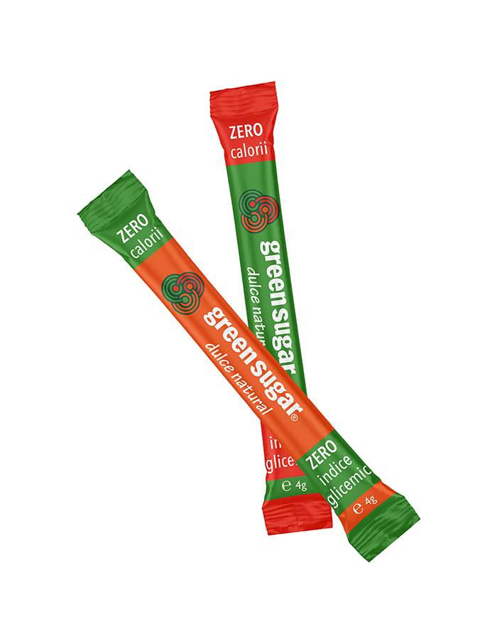 Indulcitor natural Green Sugar 200 stickuri x 4 grame Laboratoarele Remedia