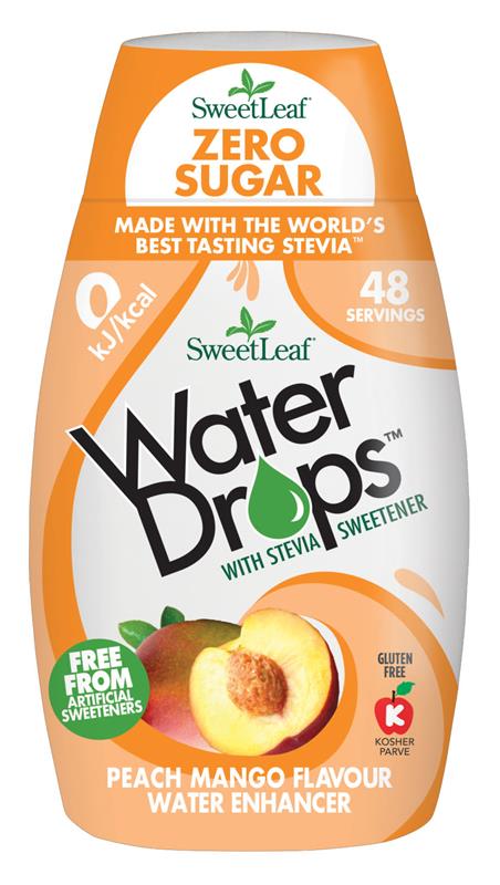 Indulcitor pentru Apa cu Piersica si Mango 50ml SweetLeaf