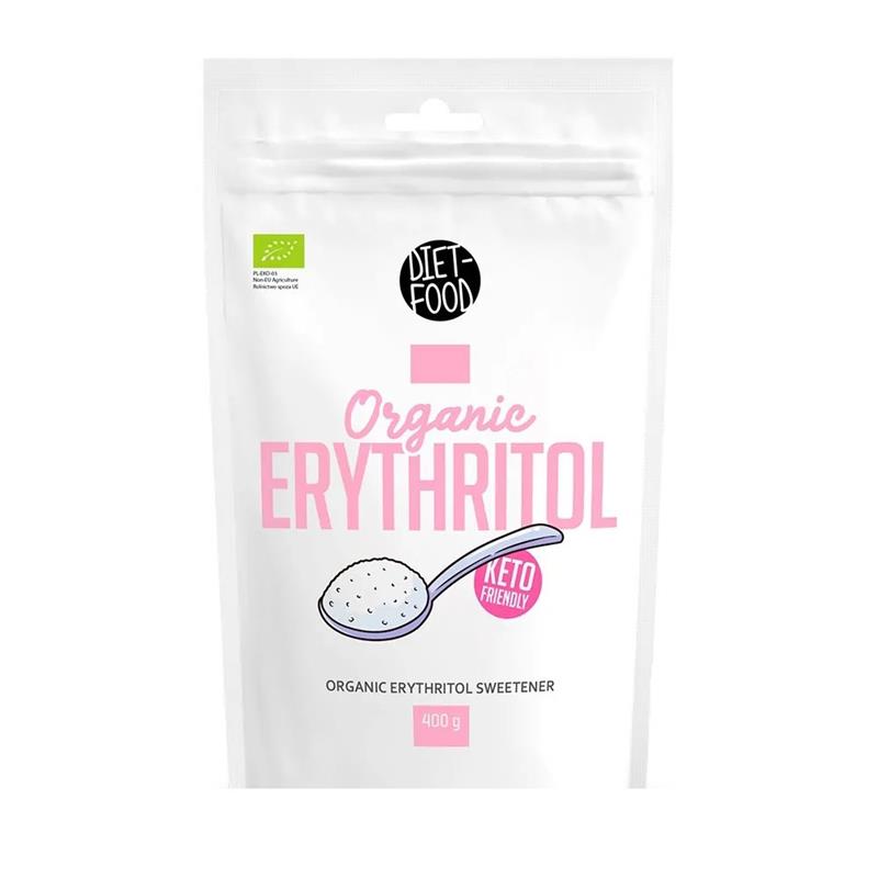 Indulcitor Pudra Eritritol Bio 400 grame Diet Food