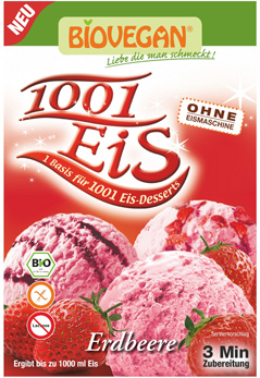 Inghetata de Capsuni Bio Fara Gluten Biovegan Rapunzel 86gr