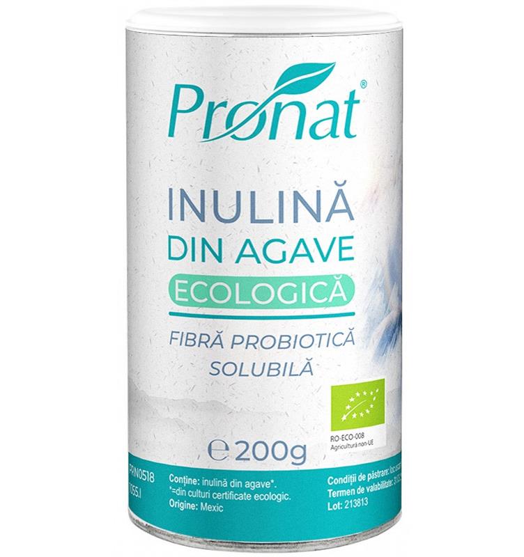 Inulina din Agave Bio 200gr Pronat
