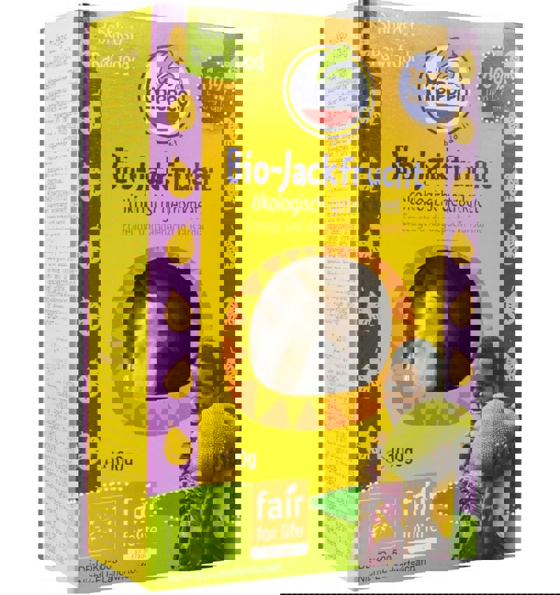 Jackfruit Bucati Uscate Eco si Fairtrade 100 grame Kipepeo
