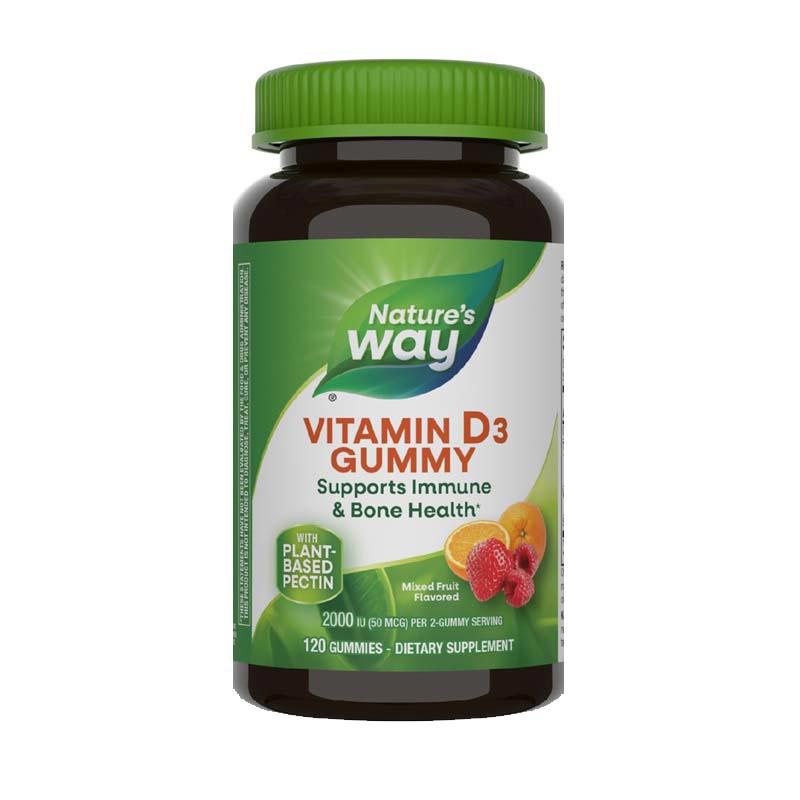Jeleuri cu Vitamina D3 Nature's Way 120 jeleuri Secom