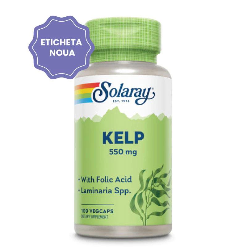 Kelp 550mg Solaray Secom 100cps