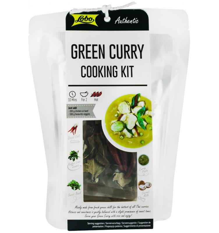 Kit pentru Gatit Curry Verde 253 grame Lobo