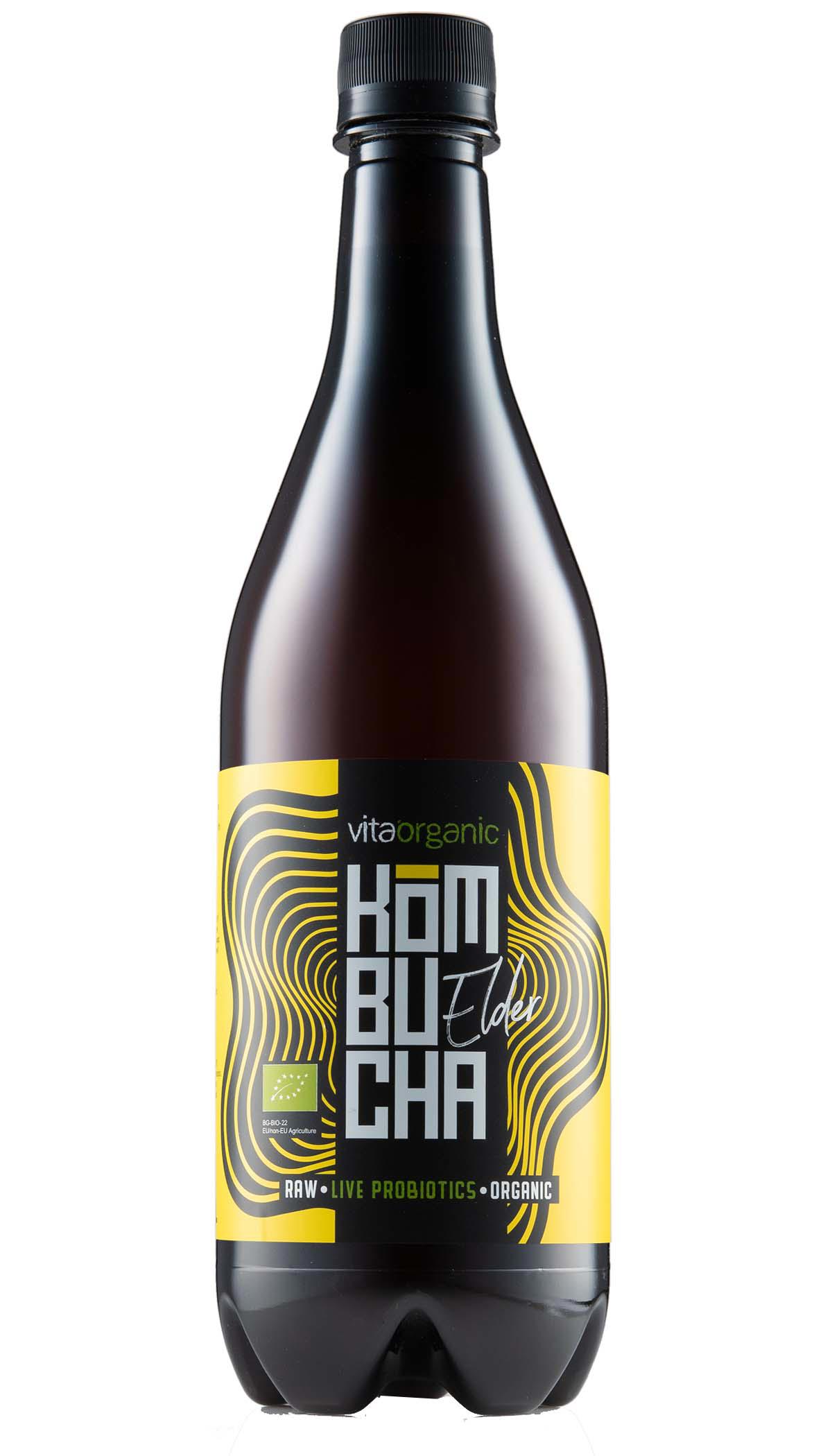 Kombucha cu Soc Eco 750 mililitri VitaOrganic