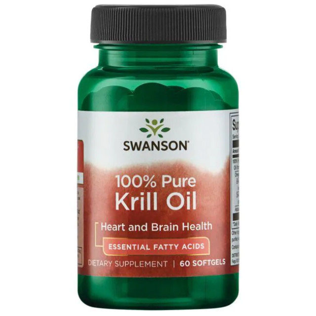 Krill Oil 100% Pure Superba2™ 60 capsule Swanson