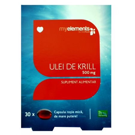 Krill Omega 3 500mg Myelements Niavis 30cps