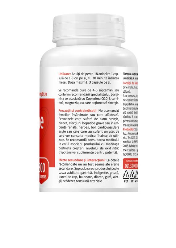 L-Arginine Zenyth 60cps