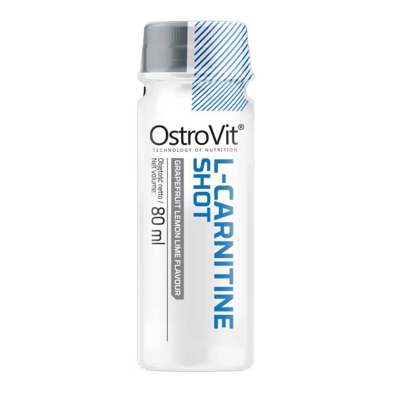 L-Carnitina Lichida Shot 2500 miligrame 80 mililitri Ostrovit